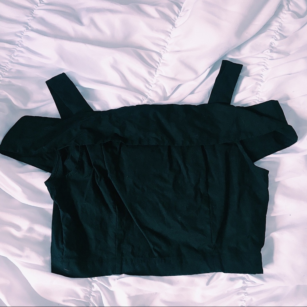 A.L.C. Blake Cold Shoulder Crop Top in 2020 - Picture 8 of 9